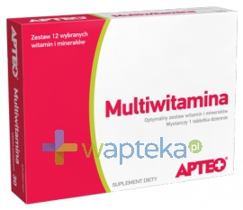 SYNOPTIS PHARMA SP. Z O.O. Multiwitamina APTEO 60 tabletek