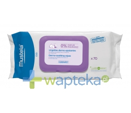 MUSTELA MUSTELA BEBE chusteczki oczyszczająco-łagodzące bez zapachowe 70 sztuk