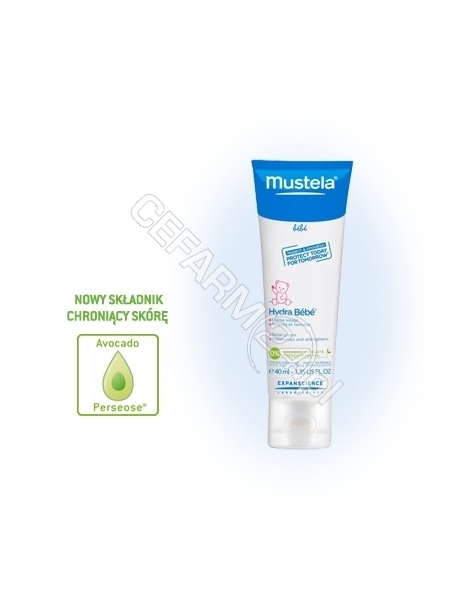 EXPANSCIENCE Mustela Bébé Hydra Bébé krem do twarzy 40ml