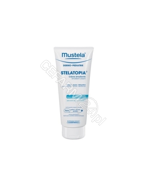 EXPANSCIENCE Mustela stelatopia krem emolient natłuszczająco-nawilżający 200 ml