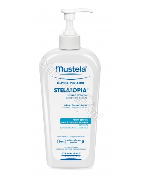 EXPANSCIENCE Mustela stelatopia krem myjący dla niemowląt 200 ml