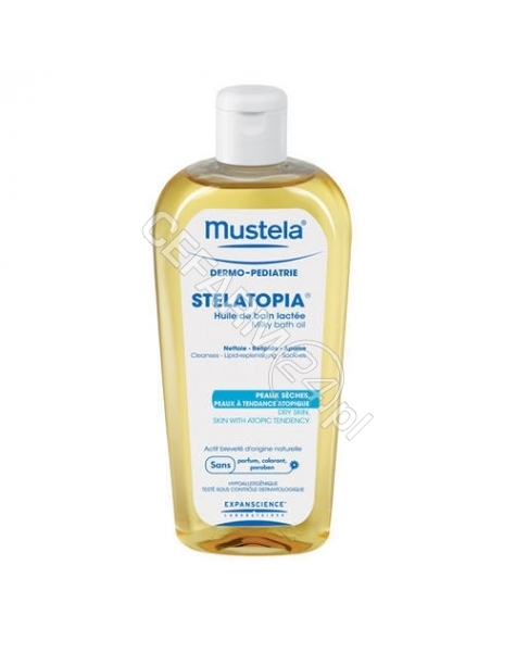 EXPANSCIENCE Mustela stelatopia olejek mleczny do kąpieli 200 ml