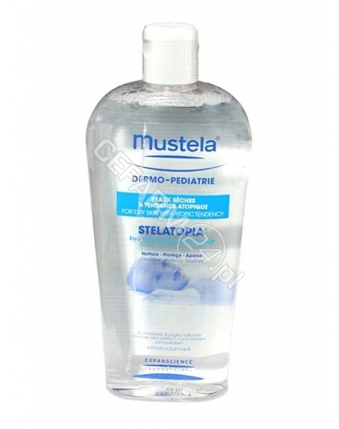 EXPANSCIENCE Mustela stelatopia woda miceralna do oczyszczania 400 ml