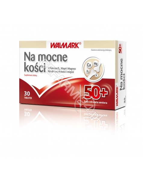 WALMARK Na mocne kości 50+ x 30 tabl powlekanych (Walmark)