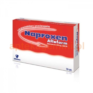 Aflofarm Naproxen 200mg, 10 tabletek