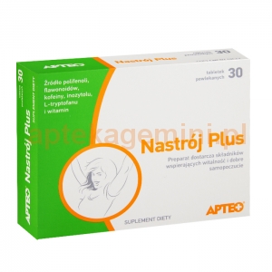 SYNOPTIS PHARMA SP. Z O.O. Nastrój Plus APTEO 30 tabletek