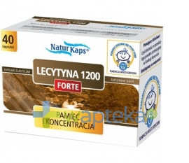 HASCO-LEK PPF Naturkaps Lecytyna 1200 Forte 40 kapsułek