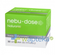 SOLINEA SP.Z O.O.,SP.KOM. Nebu-Dose hialuronic roztwór izotoniczny 30 ampułek