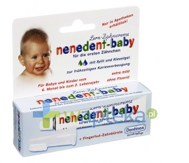 DENTINOX GESELLSCHAFT FÜR PHARMAZEUTISCHE NENEDENT BABY Pasta do zębów dla dzieci 20 ml + szczotka