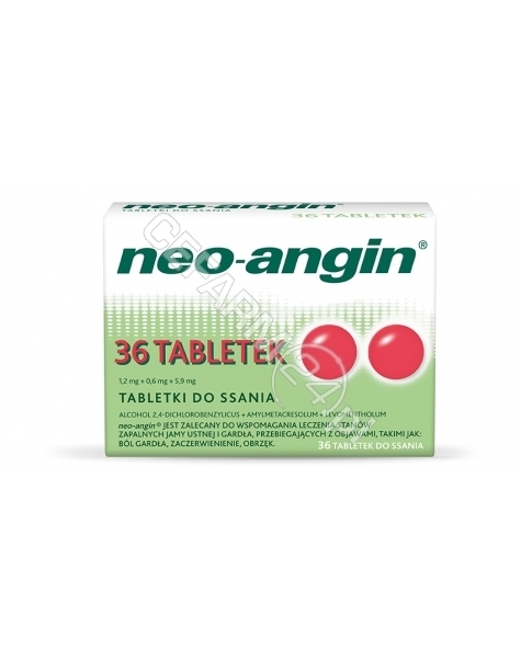 SANOFI Neo-angin z cukrem x 36 tabl do ssania