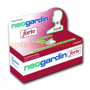 UNIPHAR Neogardin Forte, 10 tabletek do ssania
