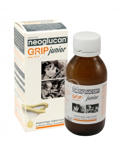APIPOL-FARMA Neoglucan grip junior syrop 120 ml