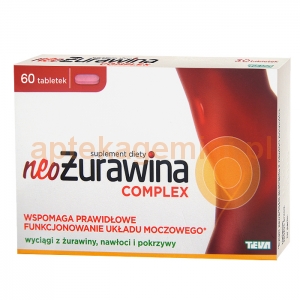 TEVA NeoŻurawina Complex, 60 tabletek