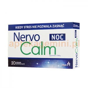 LEK-AM NervoCalm Noc, 20 tabletek
