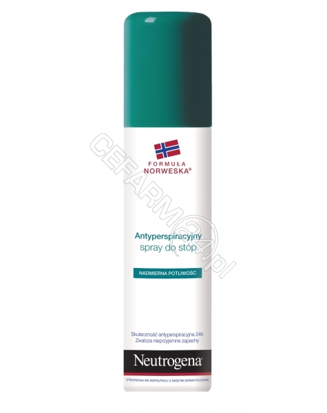 NEUTROGENA Neutrogena formuła norweska - antyperspiracyjny spray do stóp 150 ml
