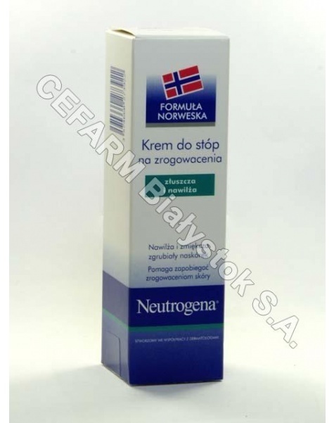 NEUTROGENA Neutrogena formuła norweska - krem do stóp na zrogowacenia 50 ml