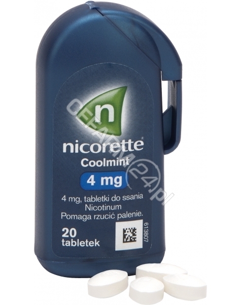 MCNEIL Nicorette coolmint 4 mg x 20 tabl do ssania