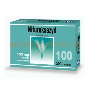 HASCO-LEK Nifuroksazyd 100mg, 24 tabletek