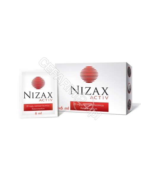 HASCO-LEK Nizax activ 20 mg/g 6 ml x 6 sasz