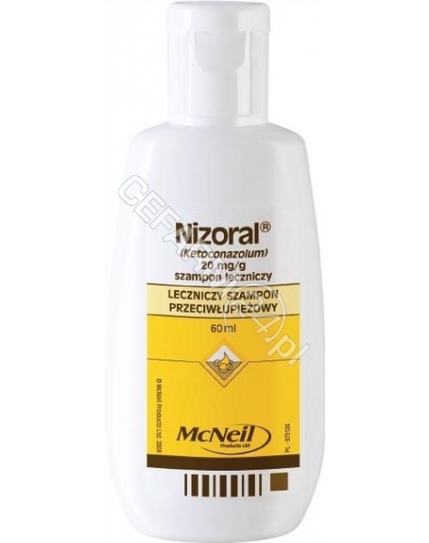 MCNEIL Nizoral szampon przeciwłupieżowy 60 ml