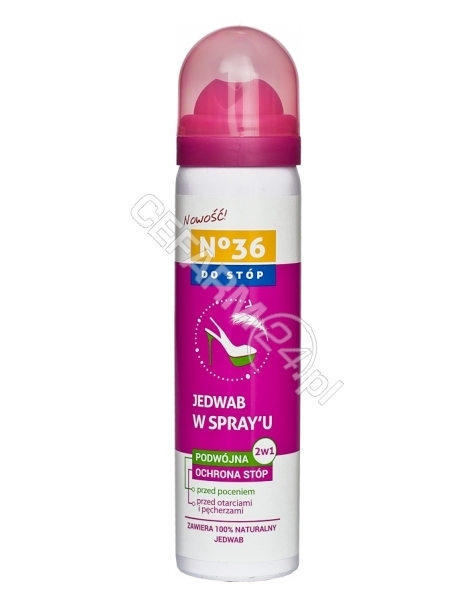 PharmaCFood No 36 jedwab w spray'u do stóp 75 ml