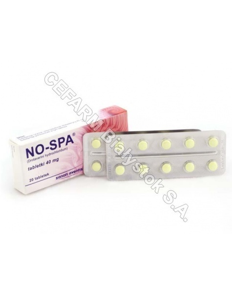 SANOFI-SYNTH No-spa 40 mg x 20 tabl