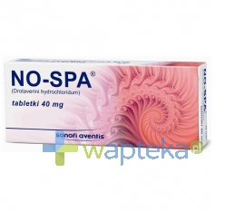 SANOFI AVENTIS SP. Z O.O. No-Spa 40mg 10 tabletek(blister)