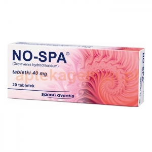 SANOFI AVENTIS SP. Z O.O. No-Spa 40mg 20 tabletek