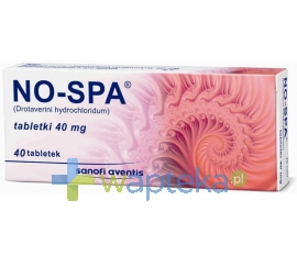 SANOFI AVENTIS SP. Z O.O. No-Spa 40mg 40 tabletek