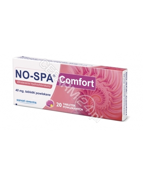 SANOFI-SYNTH No-spa comfort 40 mg x 20 tabl powlekanych