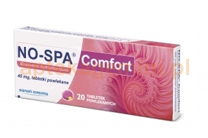SANOFI No-Spa Comfort 40mg, 20 tabletek