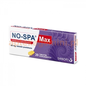 SANOFI No-Spa MAX, 20 tabletek