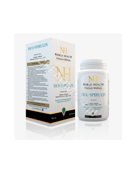 NOBLE HEALTH Noble health duo spirulin x 120 tabl