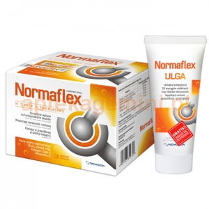 NOVASCON Normaflex, 30 saszetek żelowych + NORMAFLEX ULGA, ŻEL, 75 G GRATIS !