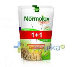 HERBAPOL-LUBLIN S.A. Normolax Regular proszek smak jabłkowy 100g + smak śliwkowy 100g