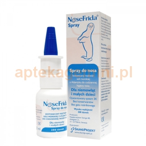 SKANDPROJEKT NoseFrida, spray do nosa, 20ml