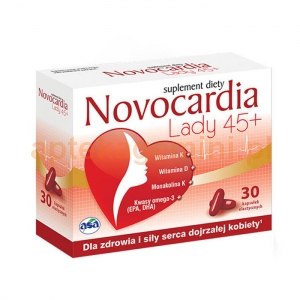 ASA Novocardia Lady 45+, 30 kapsułek