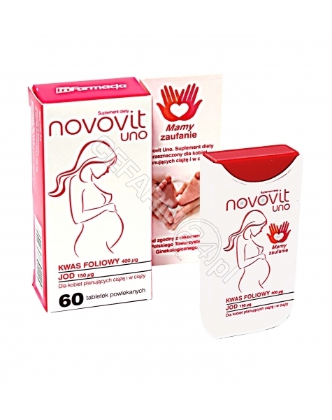 INFARMACJA Novovit uno x 60 tabl powlekanych