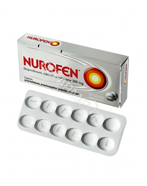 RECKITT BENC Nurofen 200 mg x 24 tabl powlekane