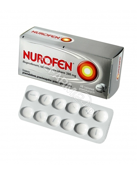 RECKITT BENC Nurofen 200 mg x 48 tabl powlekane