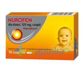 RECKITT BENCKISER (POLAND) S.A. NUROFEN dla dzieci 125mg 10 czopków