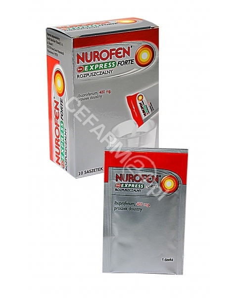 RECKITT BENC Nurofen express forte 400 mg x 10 saszetek