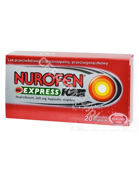 RECKITT BENC Nurofen express forte 400 mg x 20 kaps