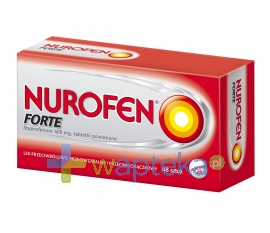 BOOTS HEALTHCARE SP.Z O.O. Nurofen Forte 400 mg 48 tabletek