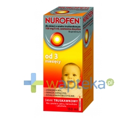 RECKITT BENCKISER (POLAND) S.A. Nurofen zawiesina dla dzieci smak truskawkowy 150ml