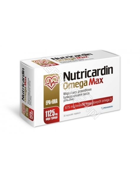 NOVASCON Nutricardin Omegamax x 30 kaps