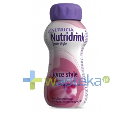 N.V.NUTRICIA Nutridrink Juice Style smak truskawkowy 200ml