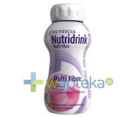 NUTRICIA POLSKA SP. Z O.O. Nutridrink Multi Fibre truskawkowy 200ml