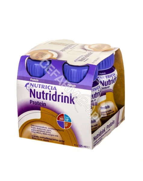 NUTRICIA Nutridrink protein mokka 4 x 125 ml