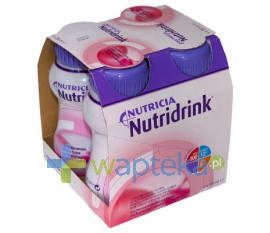 NUTRICIA POLSKA SP. Z O.O. Nutridrink Protein o smaku owoców leśnych 4x125 ml